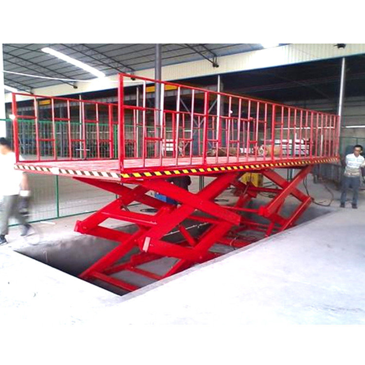 車間倉(cāng)庫(kù)多剪叉升降平臺(tái)